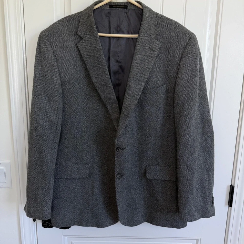 Jos. A. Bank Reserve Seattle SV Wool Cashmere Jacket Men's 48R Gray